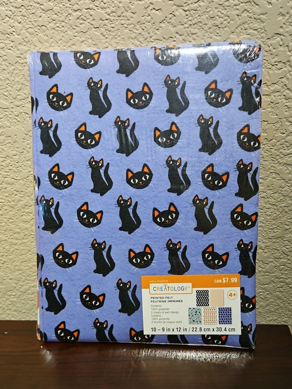 Halloween Felt - 10 Sheets